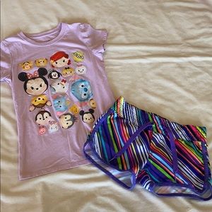 LAST CHANCE Girl’s Tsum Tsum Active Outfit